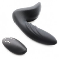 Prostate Massager 12 Function Remote Control Rechargeable Black Silicone  ( Type II ) (LAST ONES AVAILABLE!)